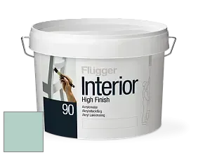 Краска Flugger Interior High Finish 90 акриловая глянцевая эмаль цвет NCS S 1515-B80G 