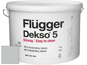 Краска Flugger Dekso 5 матовая краска цвет 5554 
