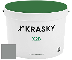 Краска X2B X Krasky глубокоматовая краска для потолков цвет NCS S 4502-G 