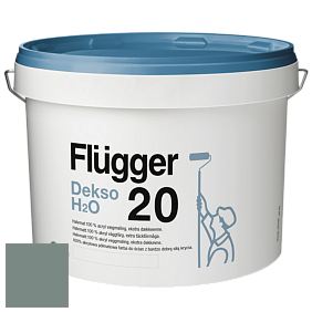 Краска Flugger Dekso H2O 20 полуматовая краска цвет NO.61 
