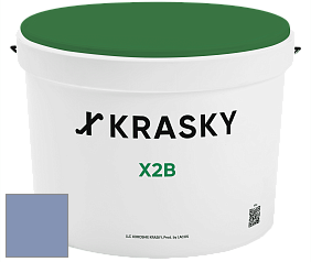 Краска X2B X Krasky глубокоматовая краска для потолков цвет 3456 
