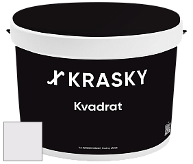 Краска X2B Kvadrat X Krasky матовая краска для потолков глубокого чёрного цвета цвет NCS S 0603-R40B 