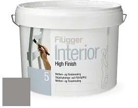 Краска Flugger Interior High Finish 5 матовая акриловая краска-грунт цвет NCS S 4502-Y80R 