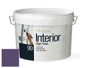 Краска Flugger Interior High Finish 90 акриловая глянцевая эмаль цвет 2448 