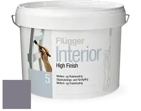Краска Flugger Interior High Finish 5 матовая акриловая краска-грунт цвет 5467 