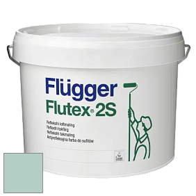 Краска Flugger Flutex 2S глубоко матовая краска цвет NCS S 1515-B80G 