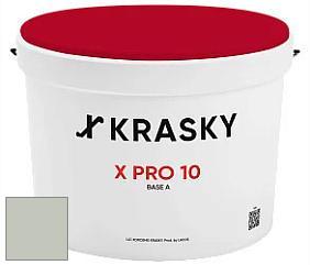 Краска X Pro 10 X Krasky матовая краска для стен и потолков цвет NCS S 2005-G40Y 