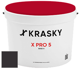 Краска X PRO 5 X Krasky матовая краска для стен и потолков цвет IN-704 