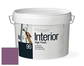 Краска Flugger Interior High Finish 90 акриловая глянцевая эмаль цвет NCS S 4040-R40B 