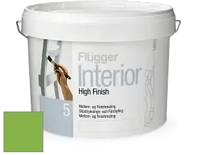 Краска Flugger Interior High Finish 5 матовая акриловая краска-грунт цвет NCS S 1070-G30Y 