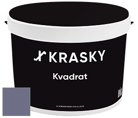 Краска X2B Kvadrat X Krasky матовая краска для потолков глубокого чёрного цвета цвет NCS S 5020-R60B 