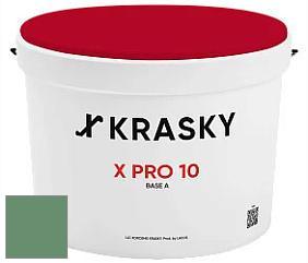 Краска X Pro 10 X Krasky матовая краска для стен и потолков цвет 2507 