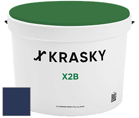 Краска X2B X Krasky глубокоматовая краска для потолков цвет RAL 5003 