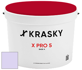 Краска X PRO 5 X Krasky матовая краска для стен и потолков цвет 1441 