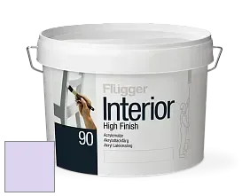 Краска Flugger Interior High Finish 90 акриловая глянцевая эмаль цвет 1441 