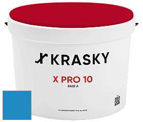 Краска X Pro 10 X Krasky матовая краска для стен и потолков цвет NCS S 2060-R90B 