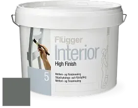 Краска Flugger Interior High Finish 5 матовая акриловая краска-грунт цвет 5548 