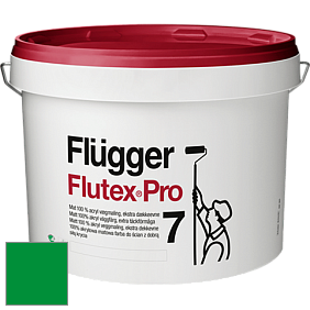 Краска Flugger Flutex Pro 7 матовая краска цвет RAL 6037 