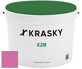 Краска X2B X Krasky глубокоматовая краска для потолков цвет NCS S 1060-R30B 