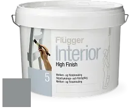 Краска Flugger Interior High Finish 5 матовая акриловая краска-грунт цвет NCS S 4502-B50G 