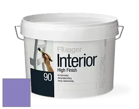 Краска Flugger Interior High Finish 90 акриловая глянцевая эмаль цвет NCS S 2050-R60B 