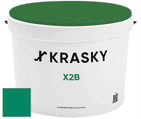 Краска X2B X Krasky глубокоматовая краска для потолков цвет NCS S 3060-B90G 