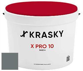 Краска X Pro 10 X Krasky матовая краска для стен и потолков цвет NCS S 6005-B20G 