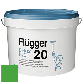 Краска Flugger Dekso H2O 20 полуматовая краска цвет RAL 6018 