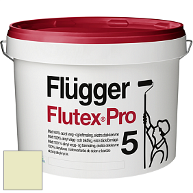 Краска Flugger Flutex Pro 5 матовая краска цвет NCS S 0515-G60Y 
