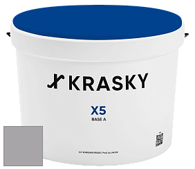 Краска X5 X Krasky матовая краска для стен и потолков цвет NO.13 