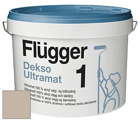 Краска Flugger Dekso 1 ультраматовая краска цвет 4366 