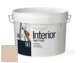 Краска Flugger Interior High Finish 90 акриловая глянцевая эмаль цвет 3374 