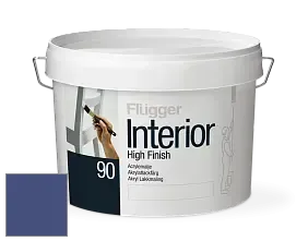 Краска Flugger Interior High Finish 90 акриловая глянцевая эмаль цвет NCS S 5040-R70B 