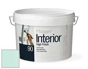 Краска Flugger Interior High Finish 90 акриловая глянцевая эмаль цвет NCS S 0515-B80G 