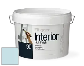 Краска Flugger Interior High Finish 90 акриловая глянцевая эмаль цвет 3482 