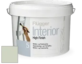 Краска Flugger Interior High Finish 5 матовая акриловая краска-грунт цвет 4524 