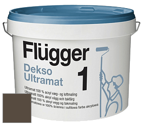 Краска Flugger Dekso 1 ультраматовая краска цвет NCS S 8010-Y10R 
