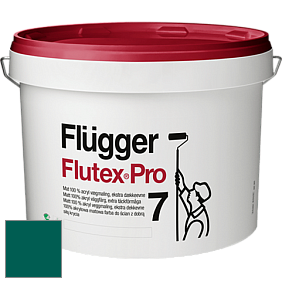Краска Flugger Flutex Pro 7 матовая краска цвет RAL 6026 