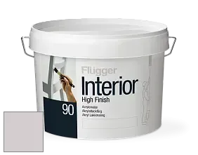 Краска Flugger Interior High Finish 90 акриловая глянцевая эмаль цвет NCS S 1505-R20B 