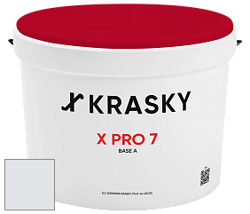 Краска X Pro 7 X Krasky матовая краска для стен и потолков цвет 5471 