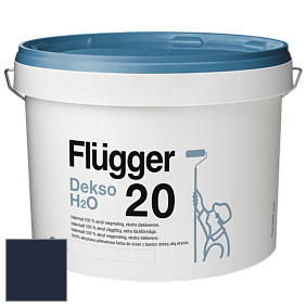Краска Flugger Dekso H2O 20 полуматовая краска цвет RAL 5011 