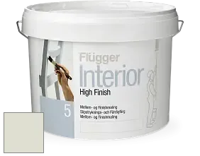Краска Flugger Interior High Finish 5 матовая акриловая краска-грунт цвет NCS S 1005-G60Y 