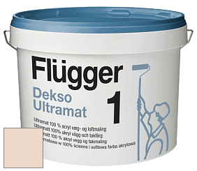 Краска Flugger Dekso 1 ультраматовая краска цвет NCS S 0907-Y50R 