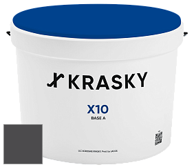 Краска X10 X Krasky шелковисто-матовая краска для стен и потолков цвет IN-719 