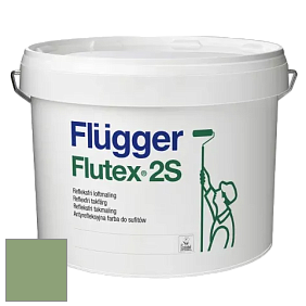 Краска Flugger Flutex 2S глубоко матовая краска цвет NCS S 3030-G30Y 