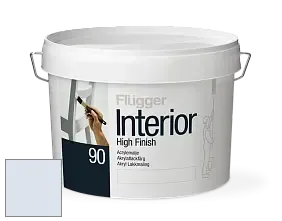 Краска Flugger Interior High Finish 90 акриловая глянцевая эмаль цвет NCS S 0510-R70B 