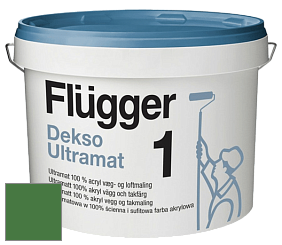 Краска Flugger Dekso 1 ультраматовая краска цвет NCS S 3560-G20Y 