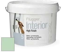 Краска Flugger Interior High Finish 5 матовая акриловая краска-грунт цвет NCS S 1020-G10Y 