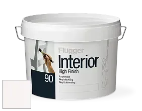 Краска Flugger Interior High Finish 90 акриловая глянцевая эмаль цвет 5421 
