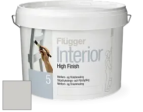 Краска Flugger Interior High Finish 5 матовая акриловая краска-грунт цвет 5374 